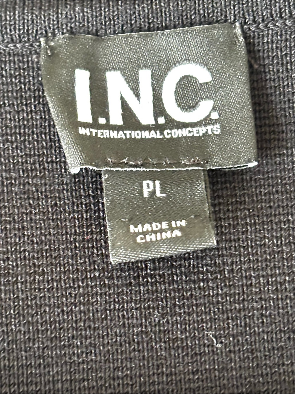 INC Petite Structured Long-Sleeve Sweater Jacket Black Size PL - Picture 3 of 4